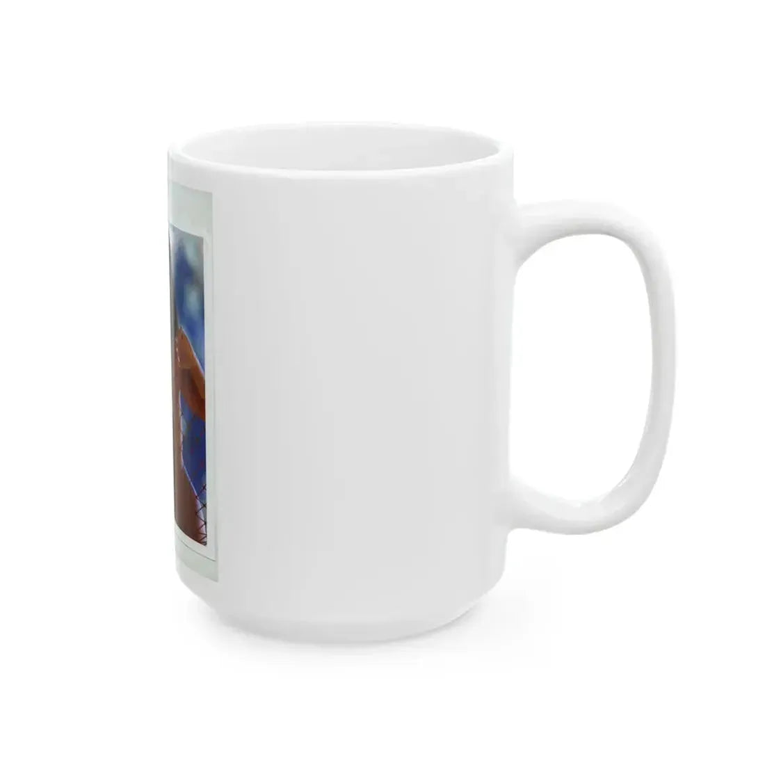 Victoria Vetri #69 - Topless (Vintage Female Icon) White Coffee Mug - Go Mug Yourself