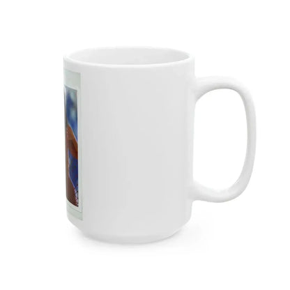 Victoria Vetri #69 - Topless (Vintage Female Icon) White Coffee Mug - Go Mug Yourself