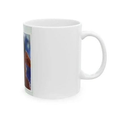 Victoria Vetri #69 - Topless (Vintage Female Icon) White Coffee Mug - Go Mug Yourself
