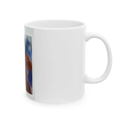 Victoria Vetri #69 - Topless (Vintage Female Icon) White Coffee Mug - Go Mug Yourself