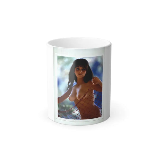 Victoria Vetri #69 - Topless (Vintage Female Icons) Color Changing Mug 11oz-11oz-Go Mug Yourself