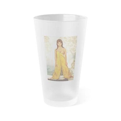 Victoria Vetri #75 (Vintage Female Icon) Frosted Pint Glass 16oz-16oz-Frosted-Go Mug Yourself