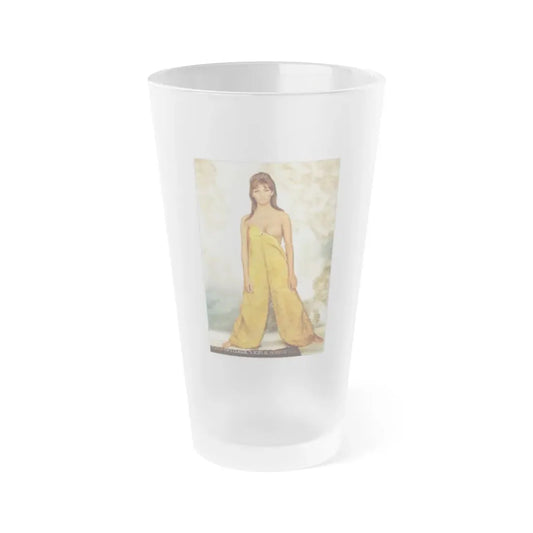 Victoria Vetri #75 (Vintage Female Icon) Frosted Pint Glass 16oz 16oz Frosted - Go Mug Yourself