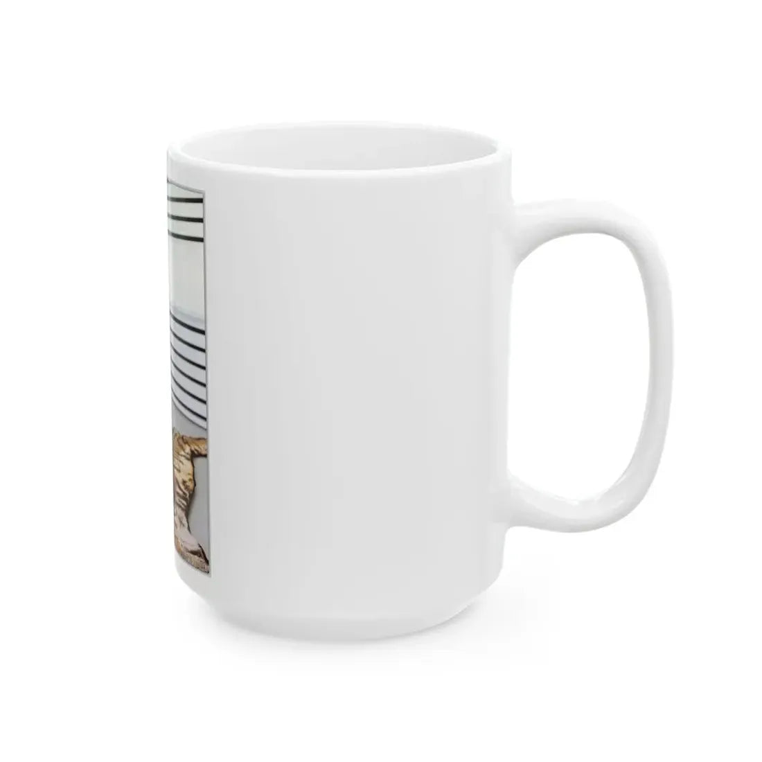 Victoria Vetri #76 - Nude (Vintage Female Icon) White Coffee Mug - Go Mug Yourself