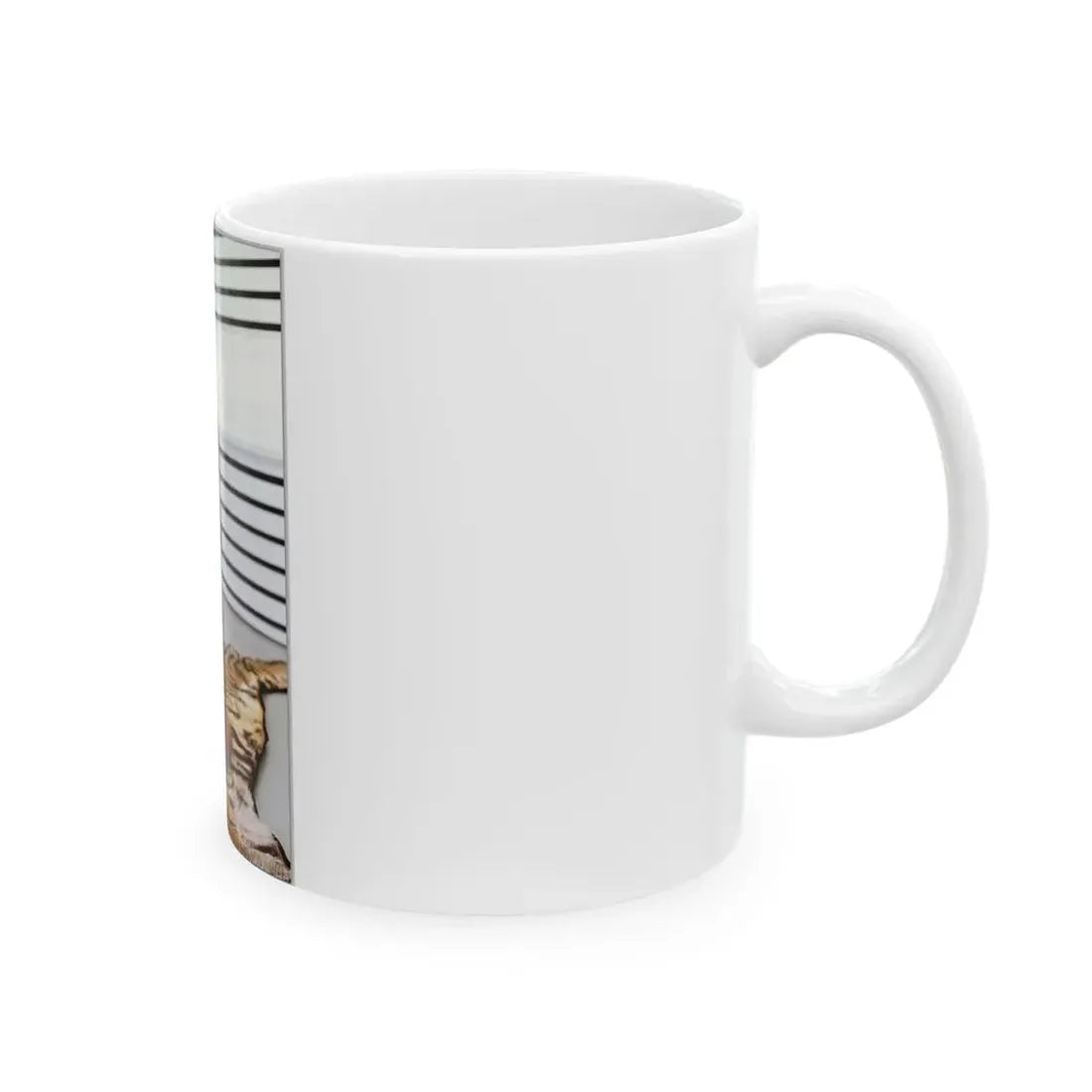 Victoria Vetri #76 - Nude (Vintage Female Icon) White Coffee Mug - Go Mug Yourself