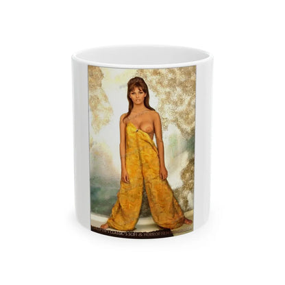 Victoria Vetri #77 (Vintage Female Icon) White Coffee Mug-11oz-Go Mug Yourself