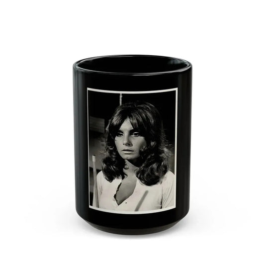Victoria Vetri #78 (Vintage Female Icon) Black Coffee Mug 15oz - Go Mug Yourself