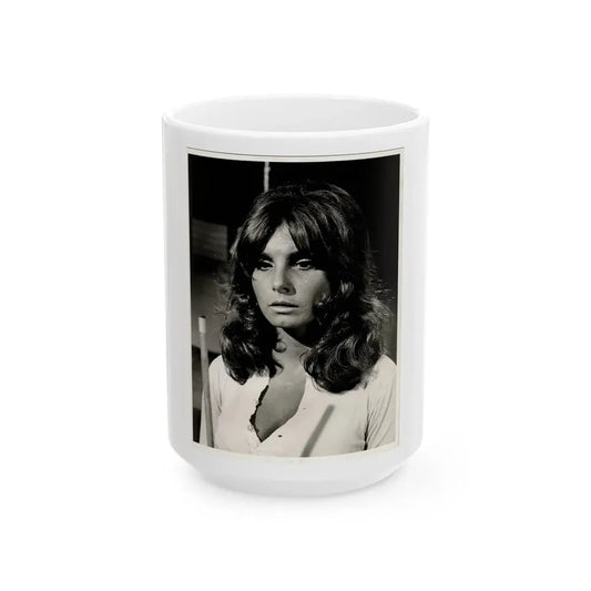 Victoria Vetri #78 (Vintage Female Icon) White Coffee Mug 15oz - Go Mug Yourself
