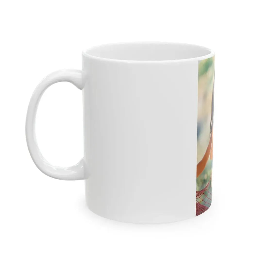Victoria Vetri #83 - Topless (Vintage Female Icon) White Coffee Mug - Go Mug Yourself