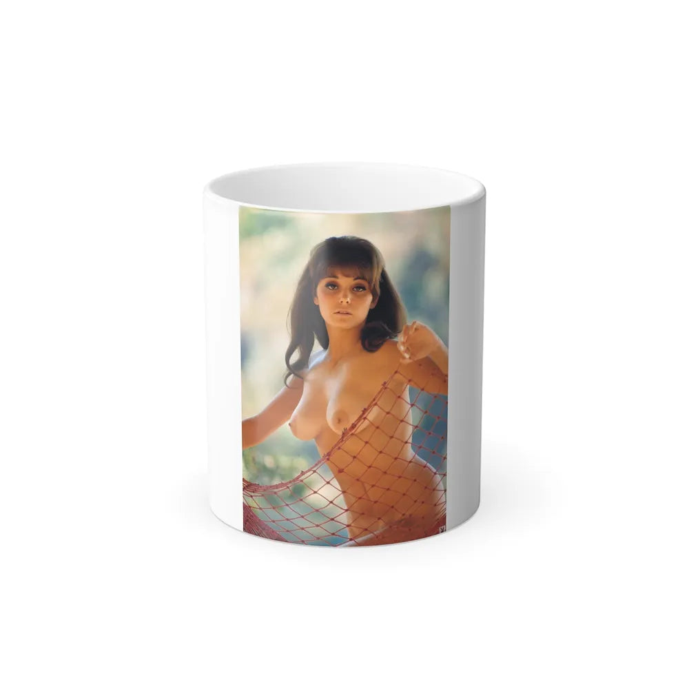 Victoria Vetri #83 - Topless (Vintage Female Icons) Color Changing Mug 11oz-11oz-Go Mug Yourself