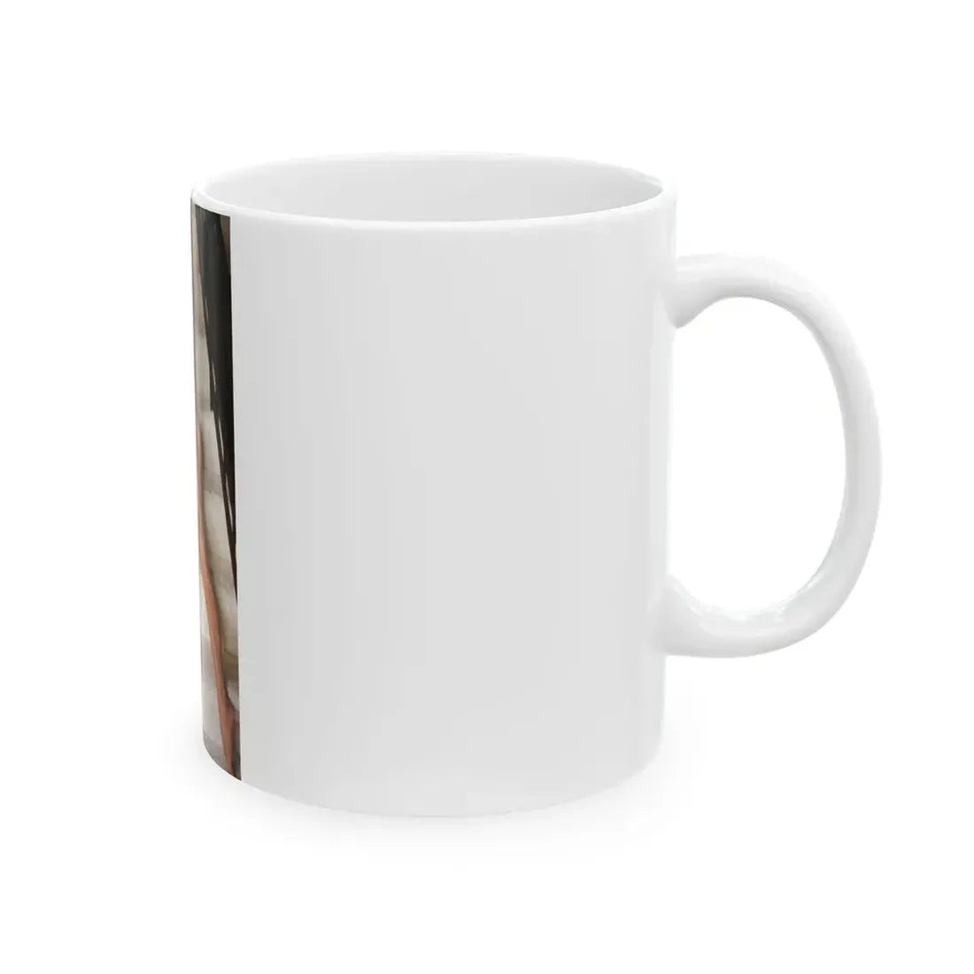 Victoria Vetri #88 - Topless (Vintage Female Icon) White Coffee Mug - Go Mug Yourself