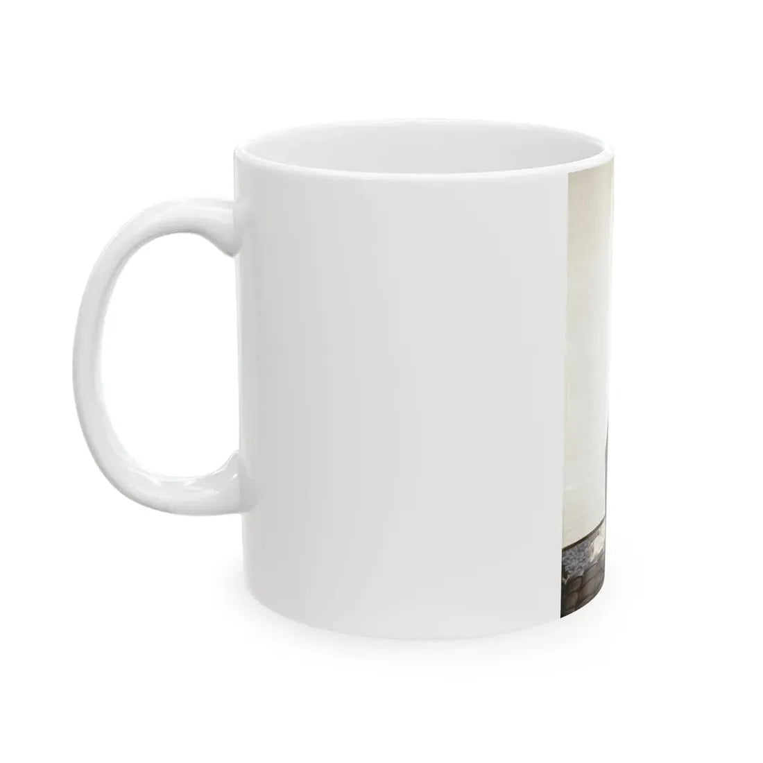 Victoria Vetri #93 - Nude (Vintage Female Icon) White Coffee Mug - Go Mug Yourself