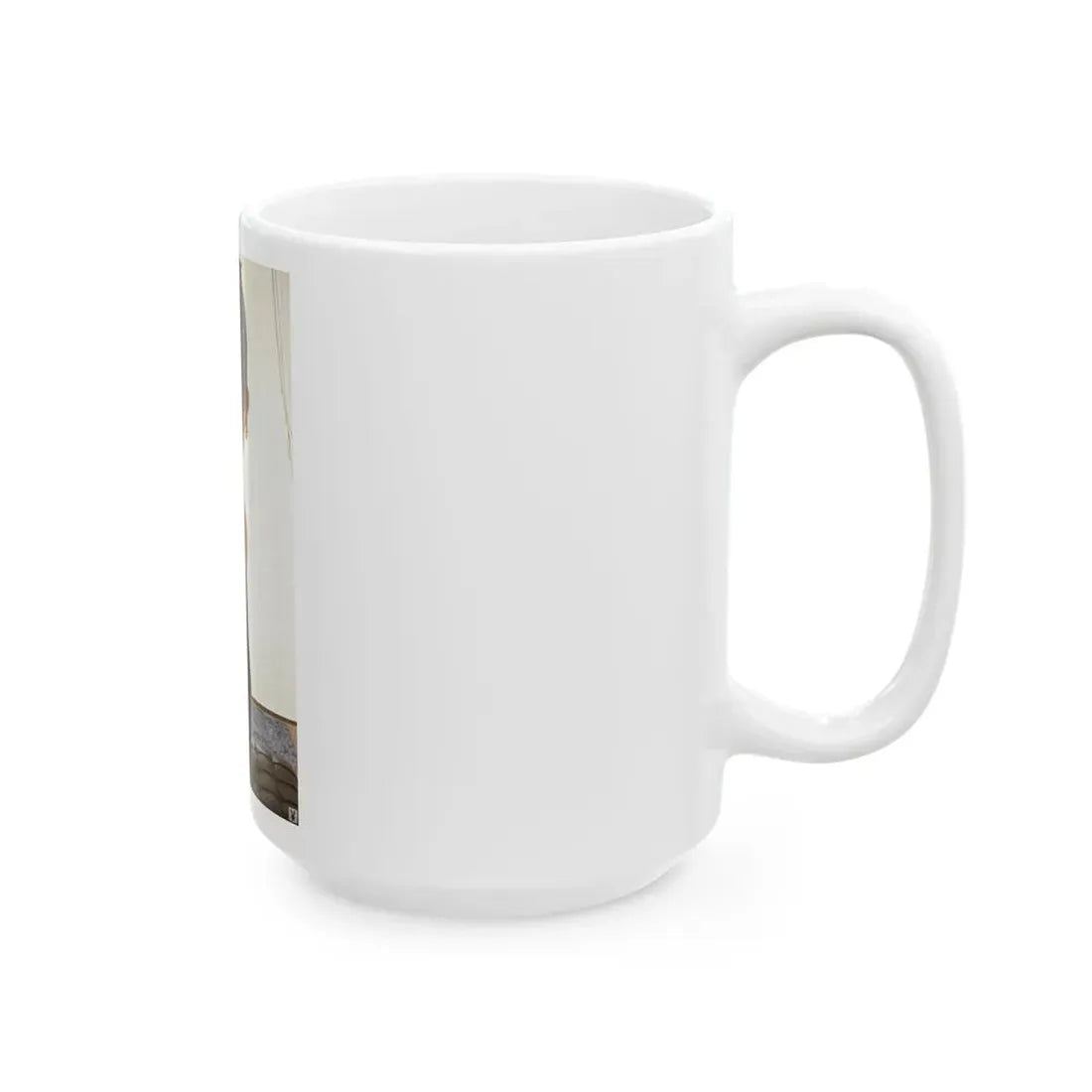 Victoria Vetri #93 - Nude (Vintage Female Icon) White Coffee Mug - Go Mug Yourself