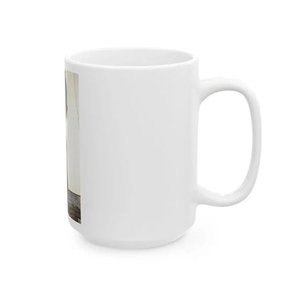 Victoria Vetri #93 - Nude (Vintage Female Icon) White Coffee Mug - Go Mug Yourself