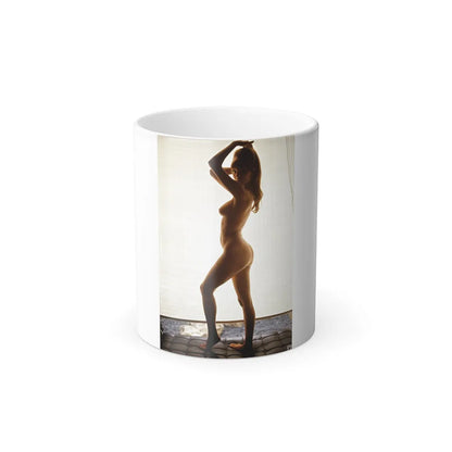 Victoria Vetri #93 - Nude (Vintage Female Icons) Color Changing Mug 11oz-11oz-Go Mug Yourself