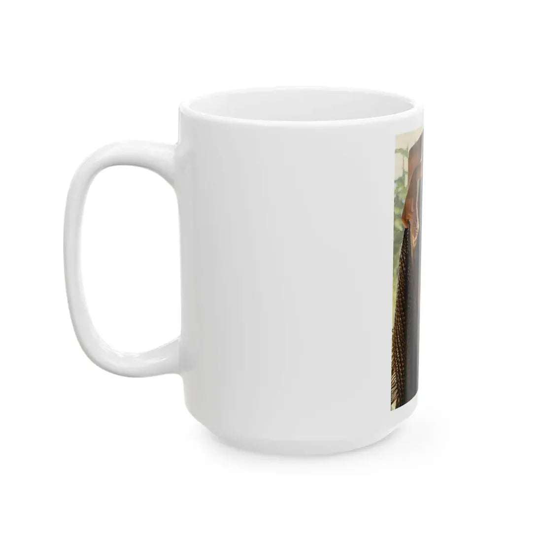 Victoria Vetri #94 - Topless (Vintage Female Icon) White Coffee Mug - Go Mug Yourself