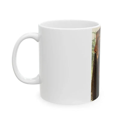 Victoria Vetri #94 - Topless (Vintage Female Icon) White Coffee Mug - Go Mug Yourself