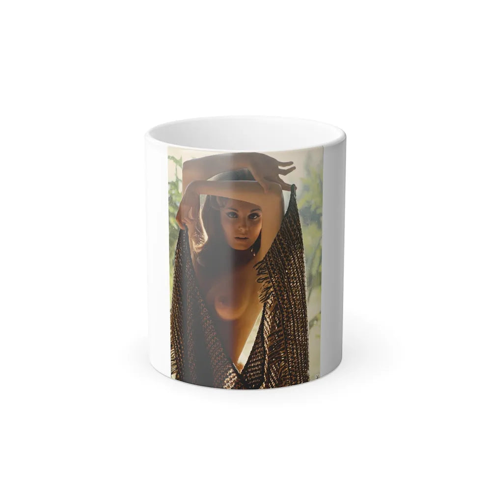 Victoria Vetri #94 - Topless (Vintage Female Icons) Color Changing Mug 11oz-11oz-Go Mug Yourself