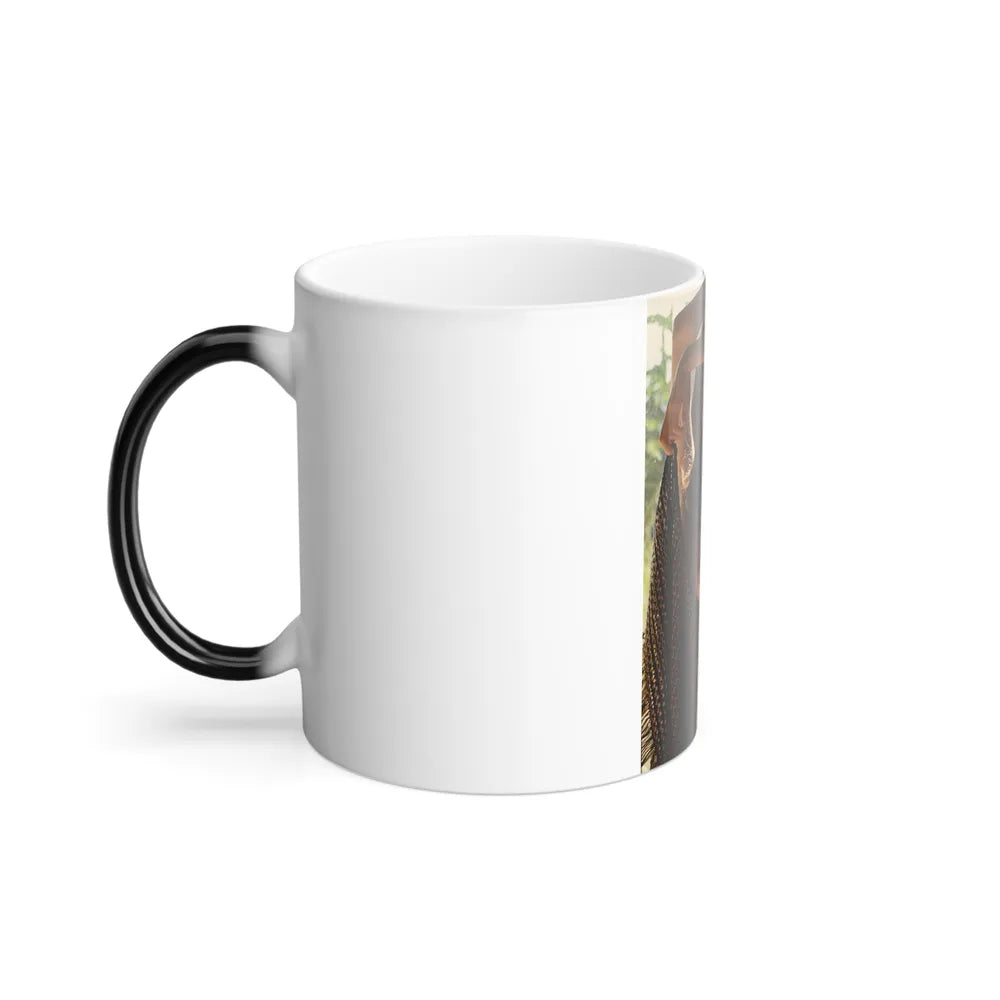 Victoria Vetri #94 - Topless (Vintage Female Icons) Color Changing Mug 11oz-Go Mug Yourself
