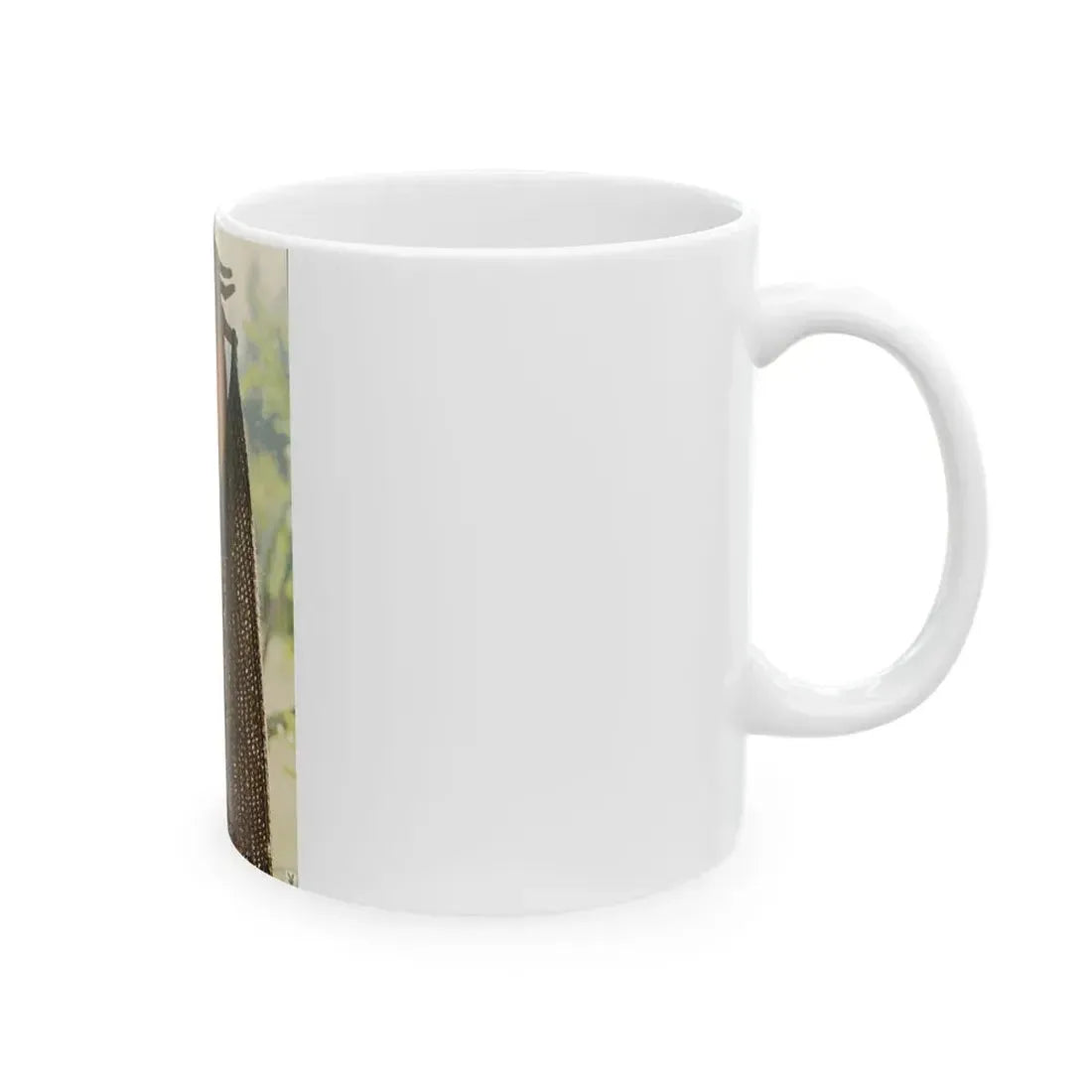 Victoria Vetri #94 - Topless1 (Vintage Female Icon) White Coffee Mug - Go Mug Yourself