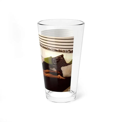 Victoria Vetri #97 - Nude (Vintage Female Icon) Pint Glass 16oz - Go Mug Yourself