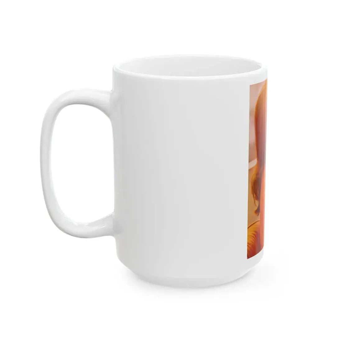 Victoria Vetri #99 - Topless (Vintage Female Icon) White Coffee Mug - Go Mug Yourself