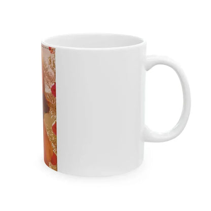 Victoria Vetri #99 - Topless (Vintage Female Icon) White Coffee Mug - Go Mug Yourself