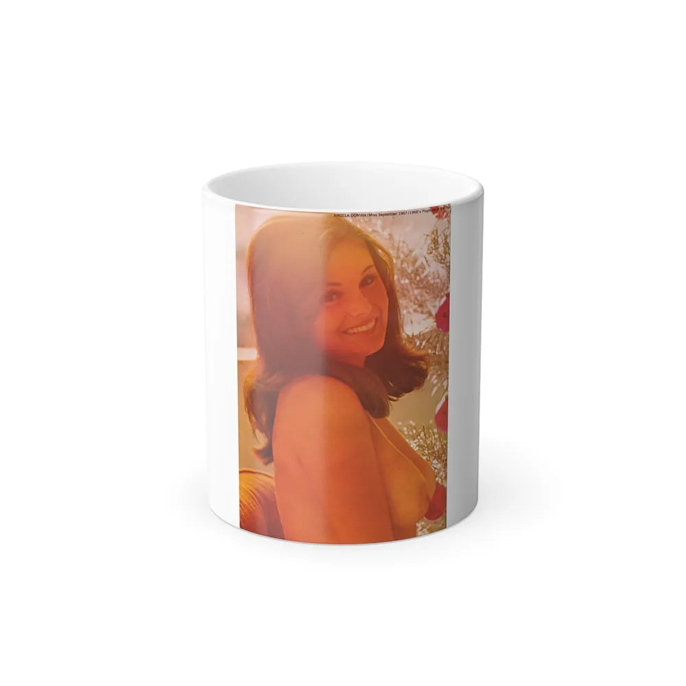 Victoria Vetri #99 - Topless (Vintage Female Icons) Color Changing Mug 11oz-11oz-Go Mug Yourself