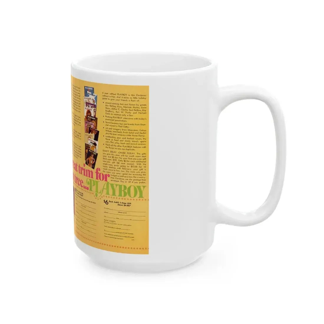 Victoria Vetri #99 - Topless1 (Vintage Female Icon) White Coffee Mug - Go Mug Yourself