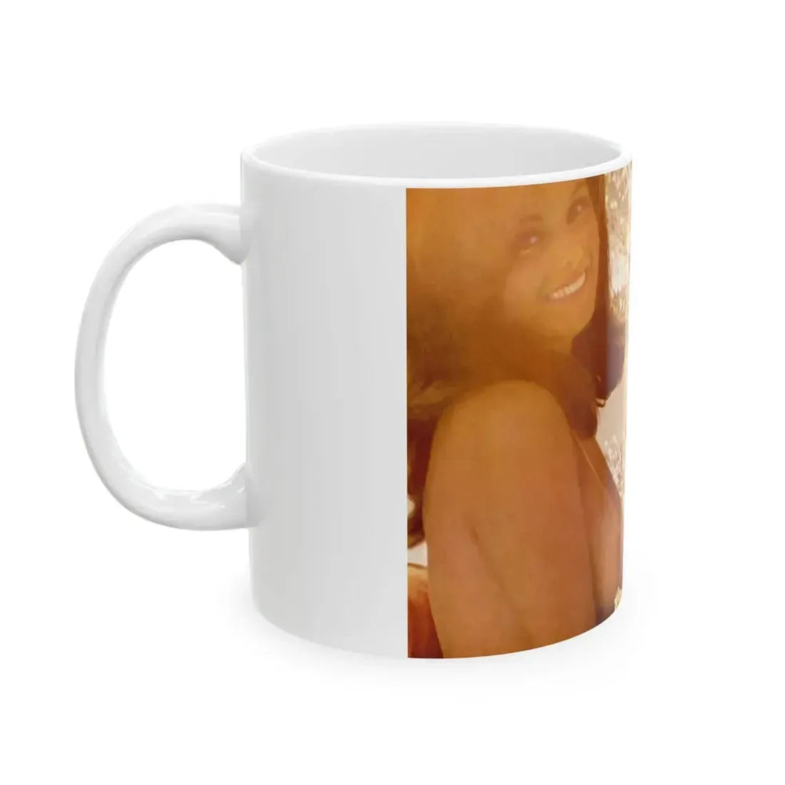 Victoria Vetri #99 - Topless1 (Vintage Female Icon) White Coffee Mug - Go Mug Yourself