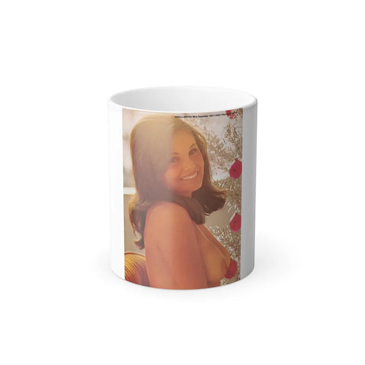 Victoria Vetri #99 - Topless2 (Vintage Female Icons) Color Changing Mug 11oz-11oz-Go Mug Yourself
