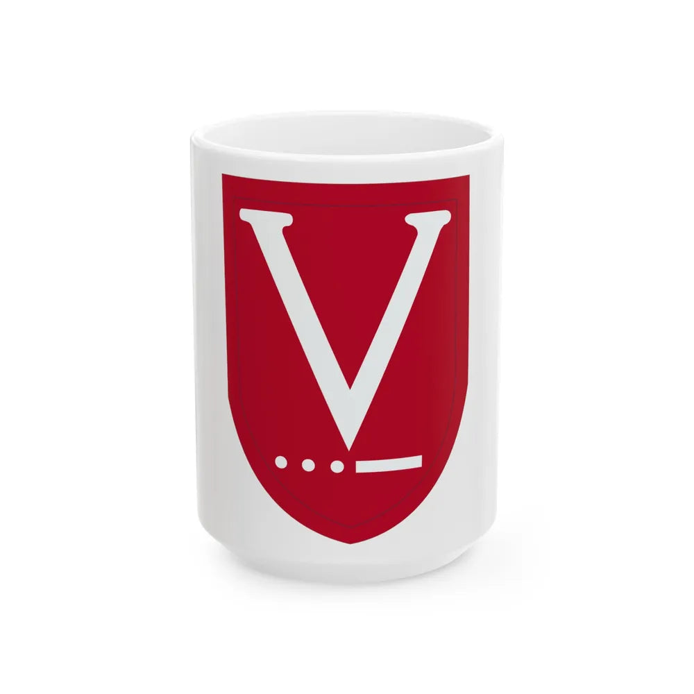 Victory Task Force (U.S. Army) White Coffee Mug-15oz-Go Mug Yourself