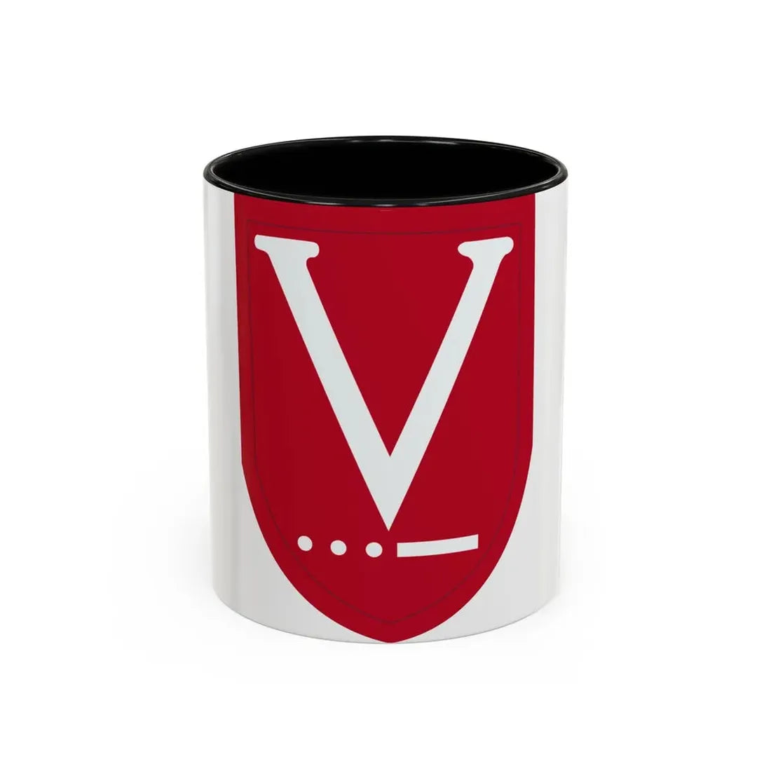 Victory Task Force (U.S. Army) Accent Coffee Mug 11oz Black - Go Mug Yourself