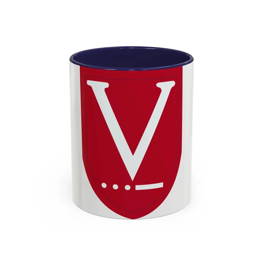 Victory Task Force (U.S. Army) Accent Coffee Mug 11oz Navy - Go Mug Yourself