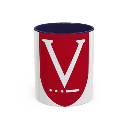 Victory Task Force (U.S. Army) Accent Coffee Mug 11oz Navy - Go Mug Yourself