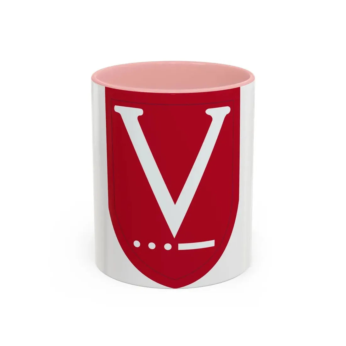 Victory Task Force (U.S. Army) Accent Coffee Mug 11oz Pink - Go Mug Yourself