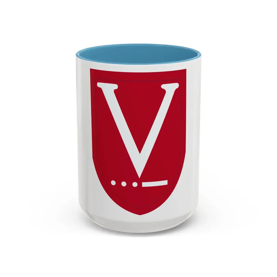 Victory Task Force (U.S. Army) Accent Coffee Mug 15oz Light Blue - Go Mug Yourself