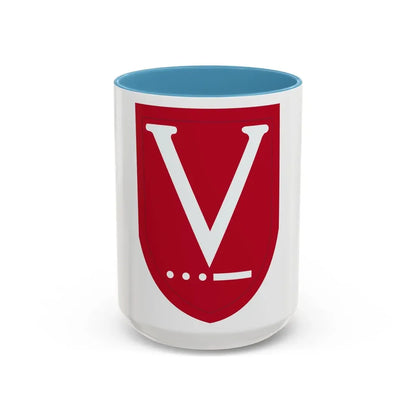 Victory Task Force (U.S. Army) Accent Coffee Mug 15oz Light Blue - Go Mug Yourself