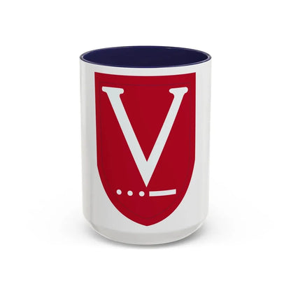 Victory Task Force (U.S. Army) Accent Coffee Mug 15oz Navy - Go Mug Yourself