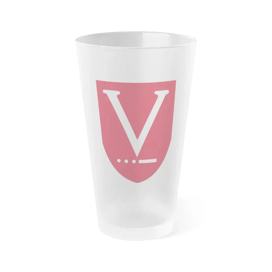 Victory Task Force (U.S. Army) Frosted Pint Glass 16oz Default Title - Go Mug Yourself