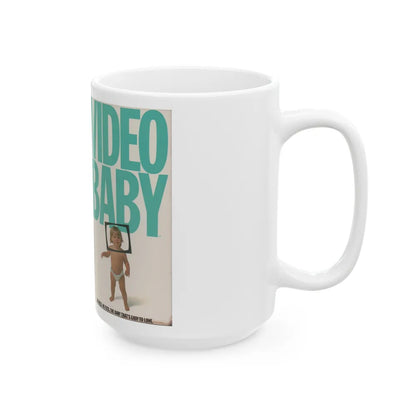 VIDEO BABY (VHS COVER) - White Coffee Mug-Go Mug Yourself