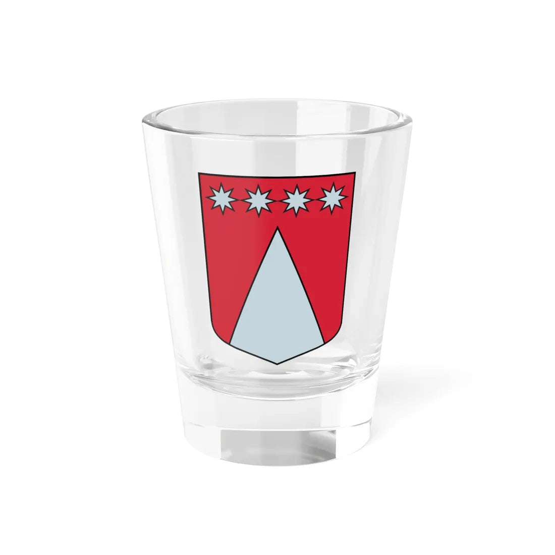 Vidrižu pagasts COA (Latvia) (Coat of Arms) Shot Glass 1.5oz 1.5oz - Go Mug Yourself