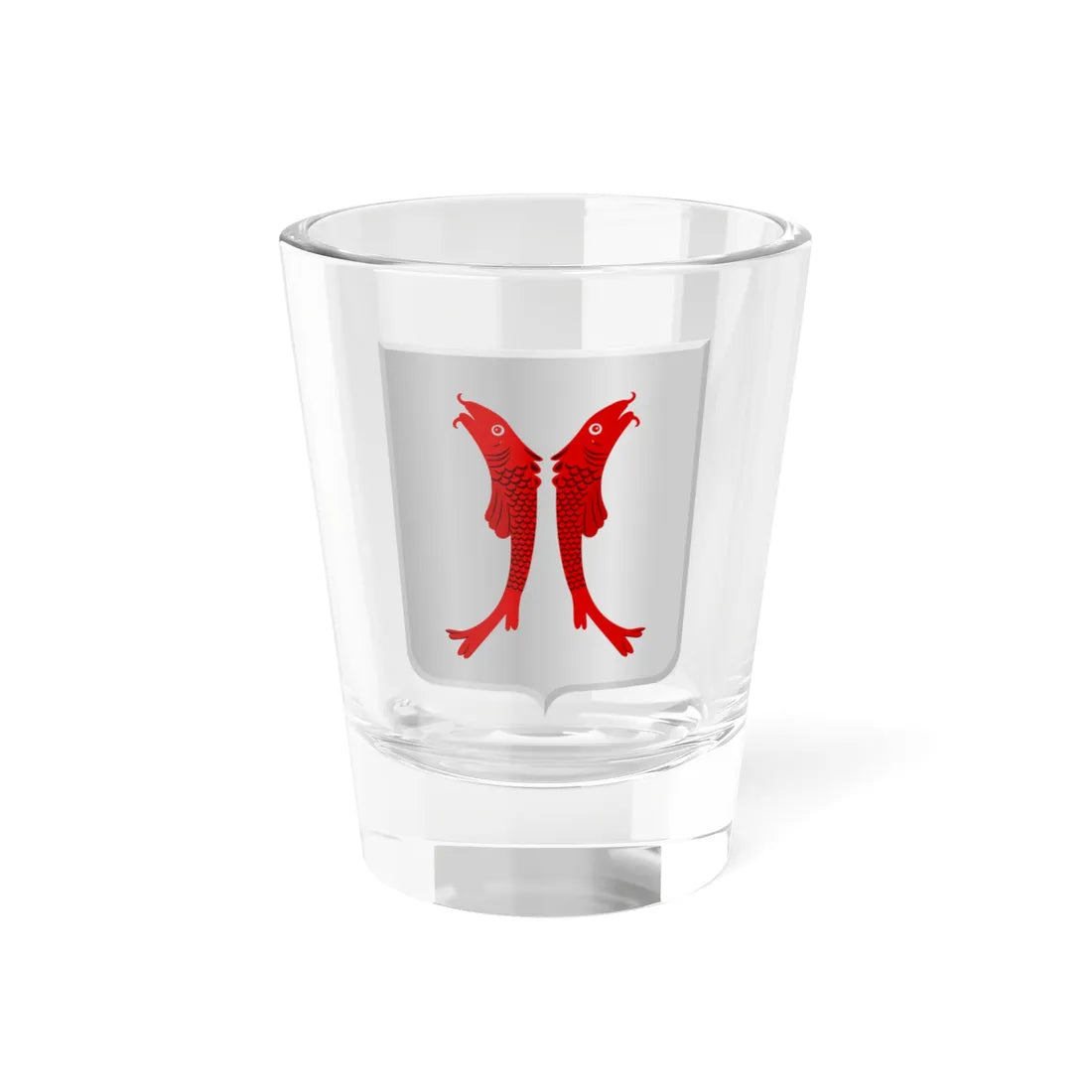Vielsalm wapen (Belgium) (Coat of Arms) Shot Glass 1.5oz 1.5oz - Go Mug Yourself