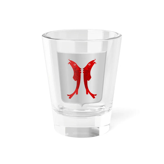 Vielsalm wapen (Belgium) (Coat of Arms) Shot Glass 1.5oz 1.5oz - Go Mug Yourself