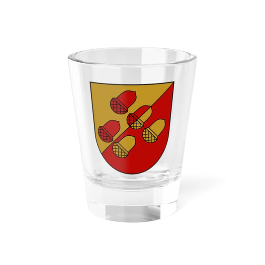 Viesite COA (Latvia) (Coat of Arms) Shot Glass 1.5oz 1.5oz - Go Mug Yourself