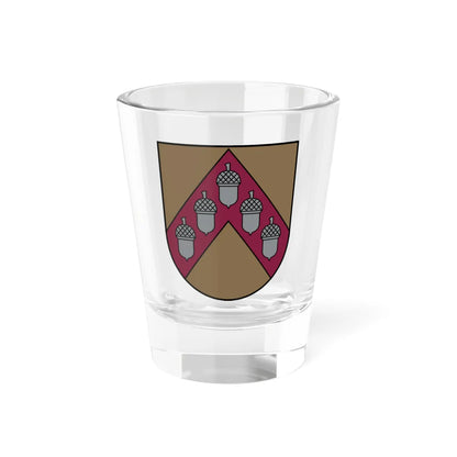 Viesītes novads COA (Latvia) (Coat of Arms) Shot Glass 1.5oz - Go Mug Yourself