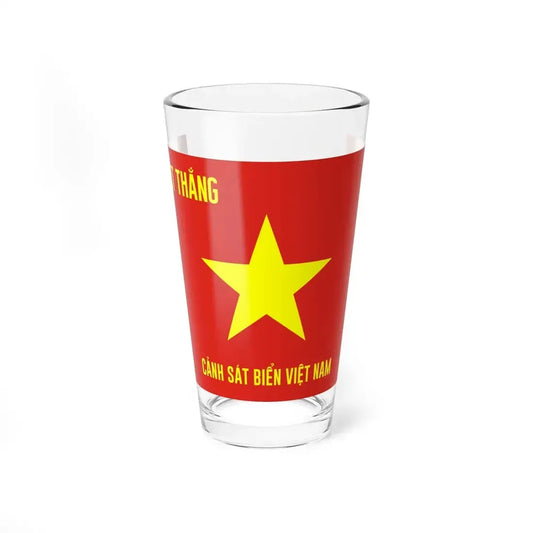 Vietnam Coast Guard flag (Vietnam) Pint Glass 16oz 16oz - Go Mug Yourself