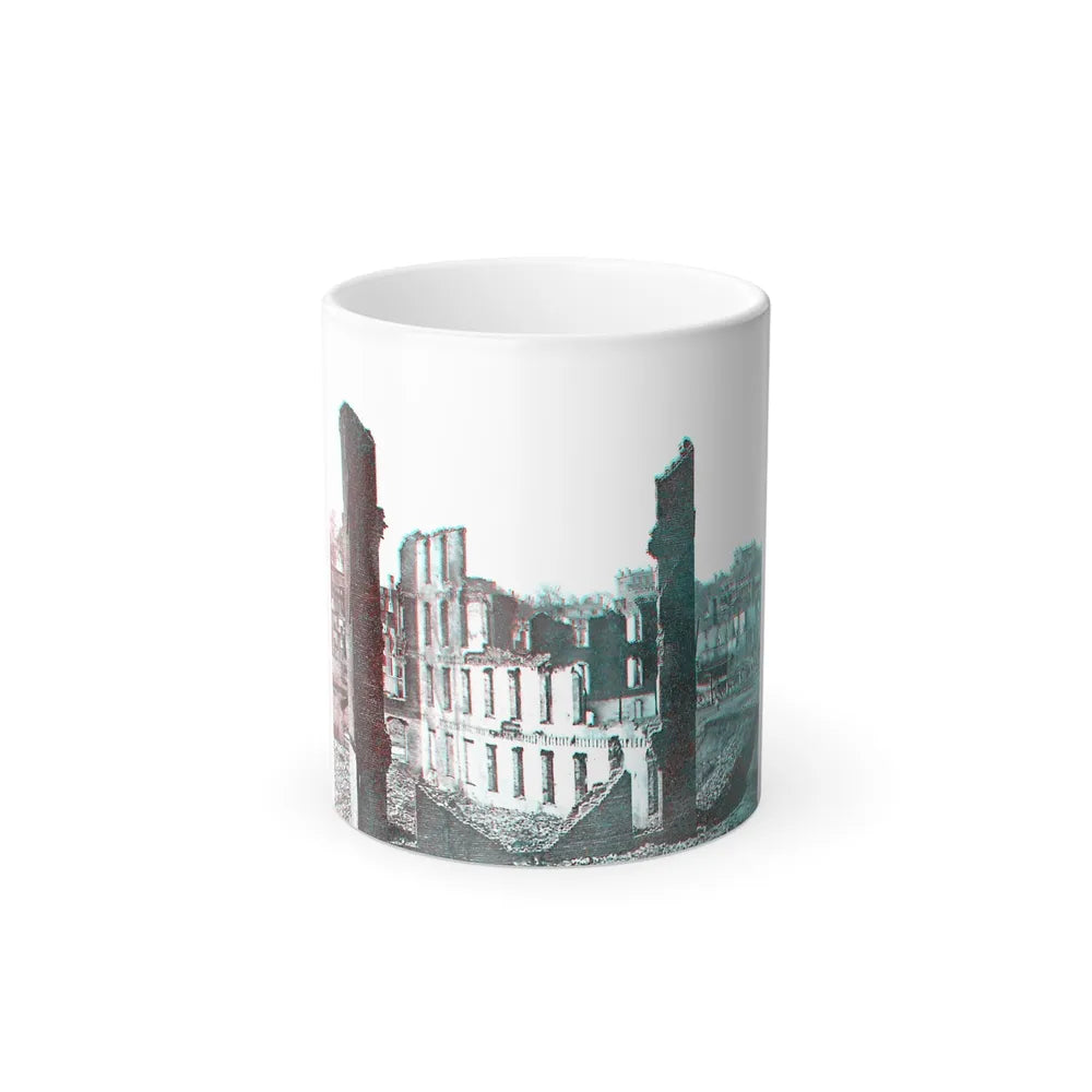 View From the Petersburg Railroad Depot, Richmond, Va., During the Civil War (U.S. Civil War) Color Changing Coffee Mug 11oz-11oz-Go Mug Yourself