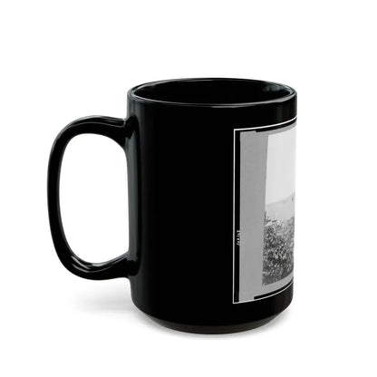 View Of City Point, Virginia, Showing Barges, Transports, Etc. (U.S. Civil War) Black Coffee Mug - Go Mug Yourself