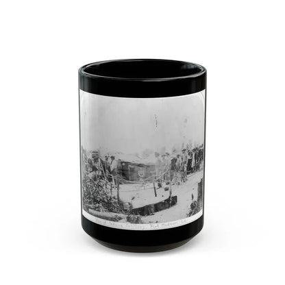 View Of Indiana Artillery, Port Hudson, La (U.S. Civil War) Black Coffee Mug 15oz - Go Mug Yourself